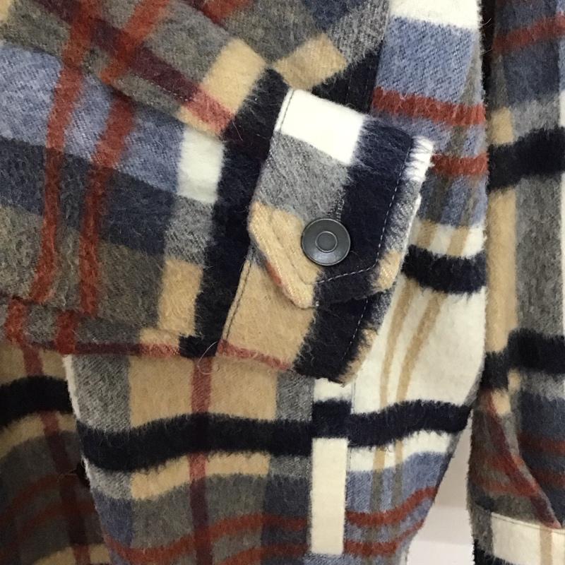 ザラ ZARA シャツ、ブラウス 長袖 長袖シャツ チェックシャツ カラーシャツ S チェック マルチカラー / マルチカラー / レディース USED 古着 中古 10127902