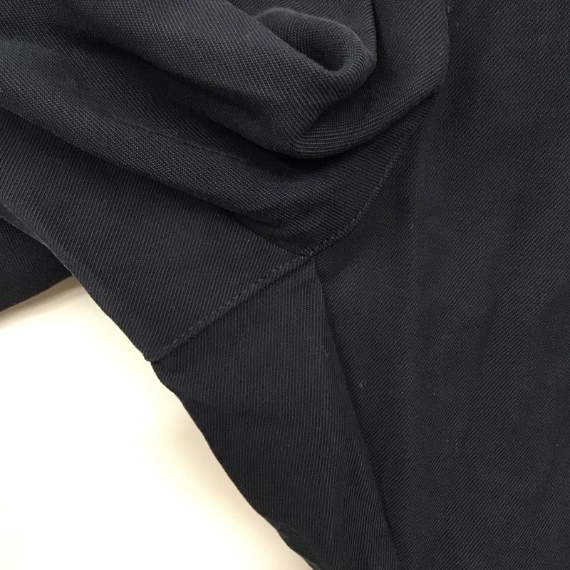 ザラ ZARA パンツ スラックス ワイドパンツ カジュアルパンツ ワークパンツ M 無地 紺 / ネイビー / メンズ USED 古着 中古 10136054