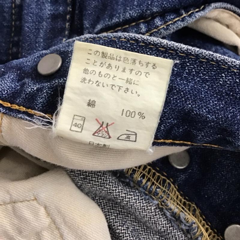 ショット schott パンツ デニム、ジーンズ デニムパンツ ワイドパンツ カジュアルパンツ ストレッチパンツ 33インチ 無地 インディゴ / インディゴ / メンズ USED 古着 中古 10141610