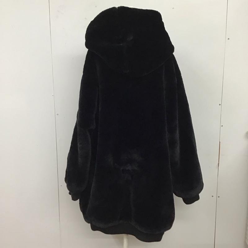 ザラ ZARA コート コート一般 L 無地 黒 / ブラック / レディース USED 古着 中古 10120519