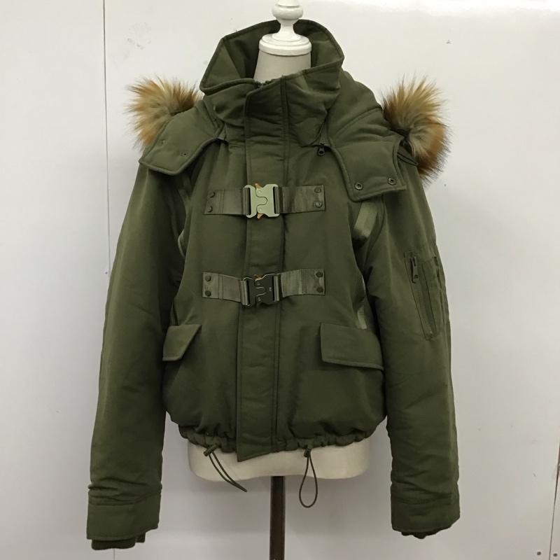 スライ SLY ジャケット、上着 ジャンパー、ブルゾン 030CAY30-0530 2019 BELTED N2-B 1 無地 カーキ / カーキ / レディース USED 古着 中古 10120378