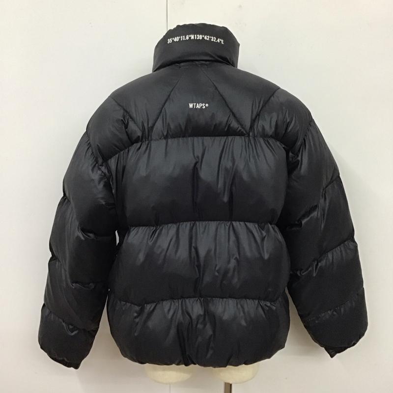 ダブルタップス WTAPS ジャケット、上着 ダウンジャケット 222brdt-jkm04 22AWBIVOUACJACKETNYLONRIPSTOPFORTLESS ダウンジャケット 3 ロゴ、文字 黒 / ブラック / メンズ USED 古着 中古 10118406