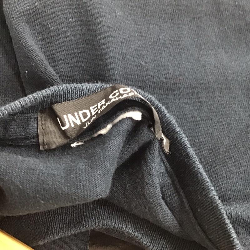 アンダーカバー UNDERCOVER Tシャツ 半袖 半袖カットソー プリントTシャツ クルーネックカットソー M ロゴ、文字 紺 / ネイビー / メンズ USED 古着 中古 10131136