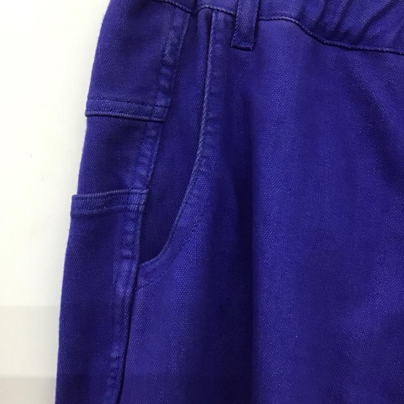 ゴースローキャラバン go slow caravan パンツ サルエルパンツ 391502 イージーパンツ 4 無地 青 / ブルー / メンズ USED 古着 中古 10139458
