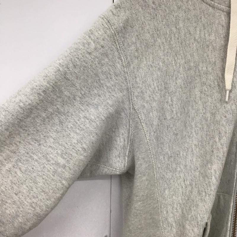 チャンピオン Champion パーカー 長袖 c8-h104 ジップパーカー スウェットパーカー S 無地 灰 / グレー / メンズ USED 古着 中古 10131370
