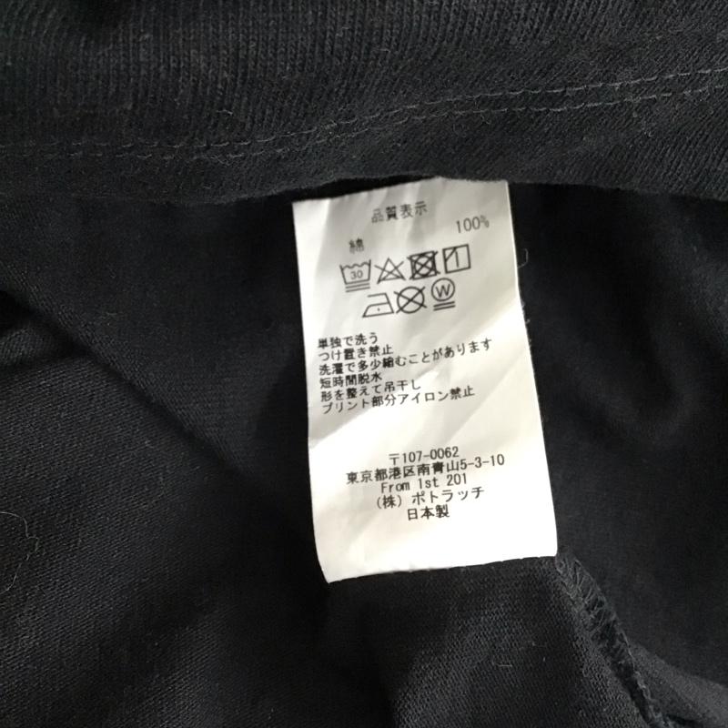 シーイー C.E Tシャツ 半袖 半袖カットソー プリントTシャツ クルーネックカットソー XL ロゴ、文字 黒 / ブラック / メンズ USED 古着 中古 10115940