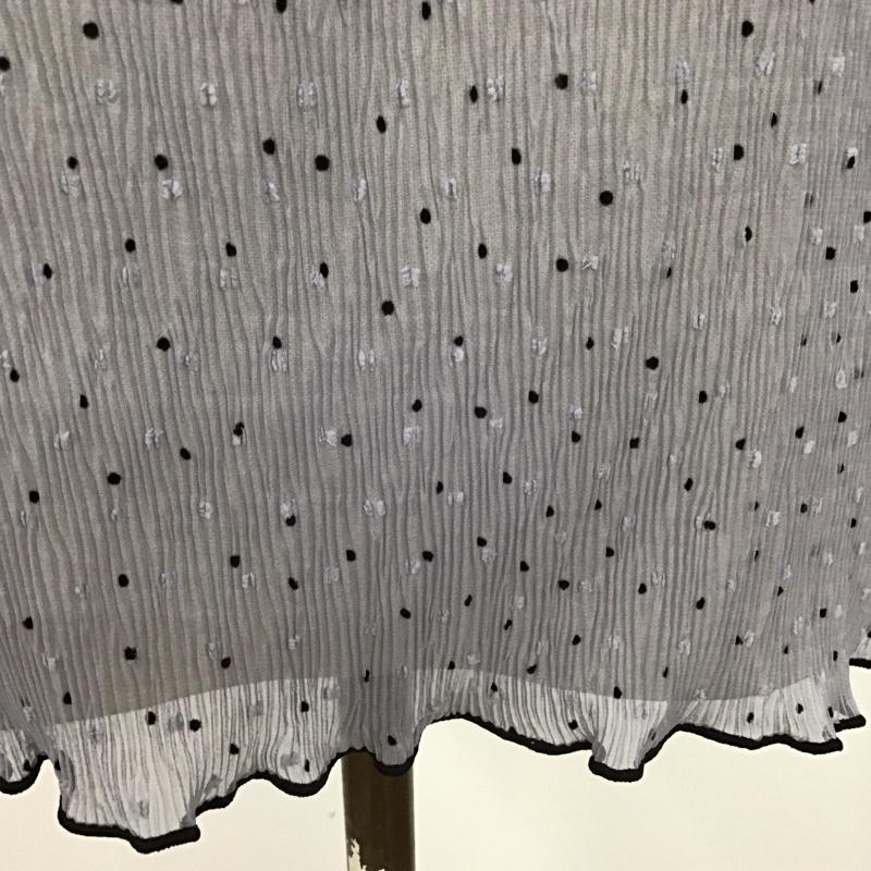 ロペピクニック ROPE PICNIC シャツ、ブラウス 半袖 GDH-14460-A ドットシアーブラウス 半袖ブラウス 38 ドット 灰 / グレー / レディース USED 古着 中古 10117404