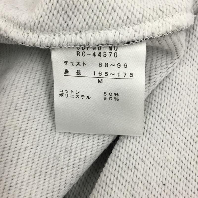 カンタベリーオブニュージーランド CANTERBURY OF NEW ZEALAND トレーナー 長袖 スウェット M ロゴ、文字 灰 / グレー /  メンズ USED 古着 中古 10118974
