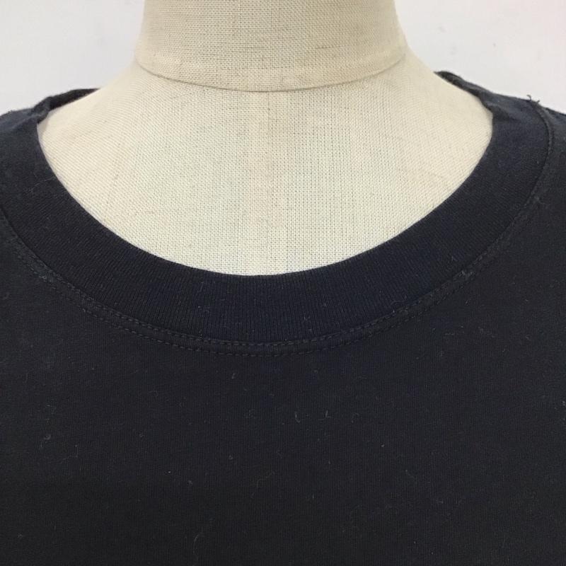 ディーゼル DIESEL Tシャツ 半袖 半袖カットソー プリントTシャツ クルーネックカットソー S プリント 黒 / ブラック / レディース USED 古着 中古 10115974