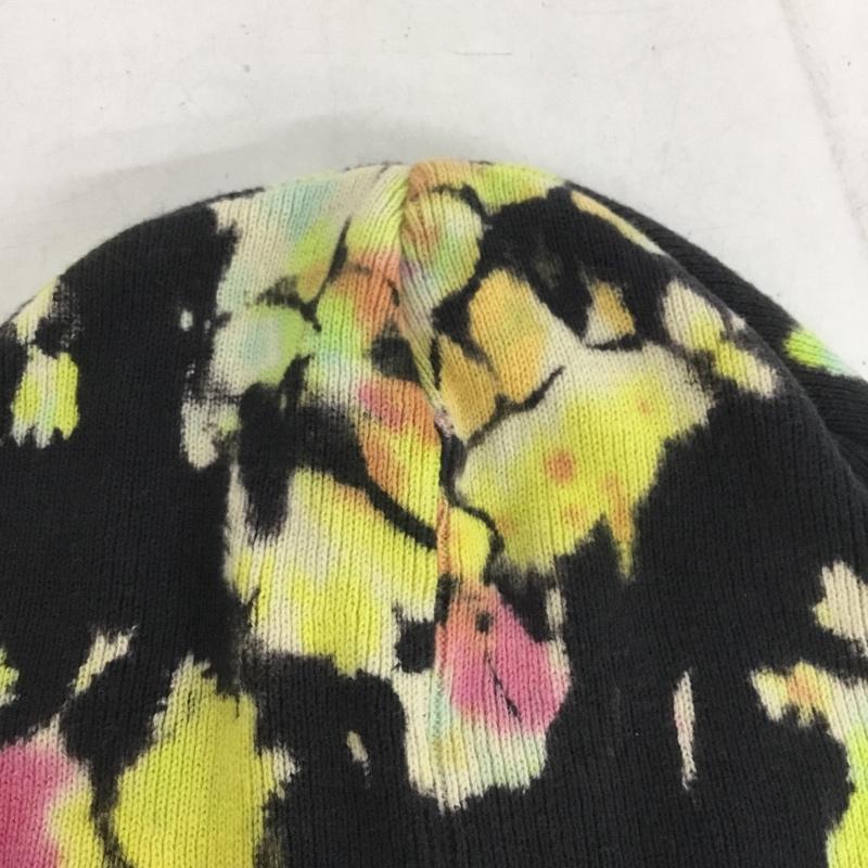 シュプリーム Supreme 帽子 ニット帽 Splatter Dyed Beanie 20SS ロゴ、文字 黒 / ブラック / メンズ USED 古着 中古 10138489