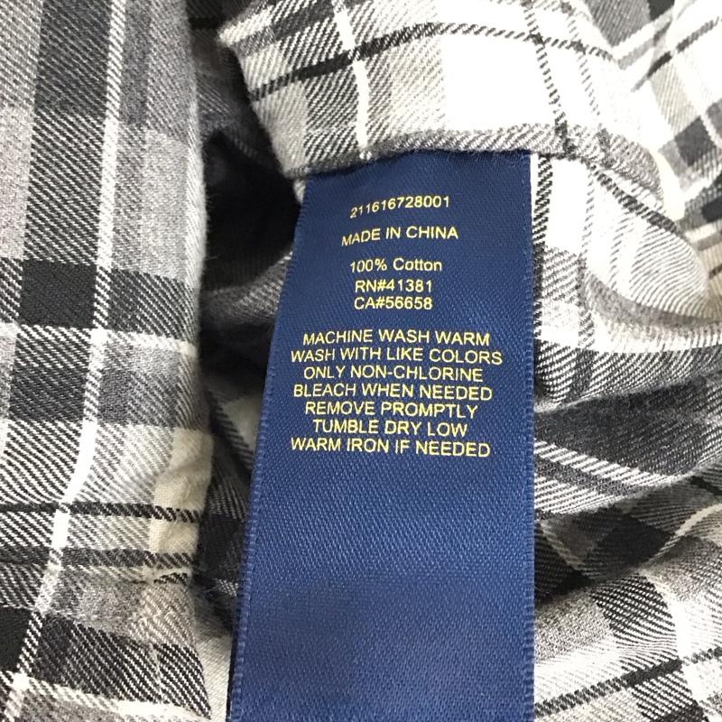 ラルフローレン RALPHLAUREN シャツ、ブラウス 長袖 長袖シャツ カラーシャツ ポケットシャツ 長袖カットソー チェックシャツ XS チェック マルチカラー / マルチカラー / レディース USED 古着 中古 10115989