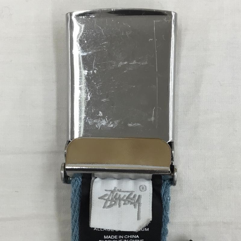 ステューシー STUSSY ベルト・バックル ベルト FREE ロゴ、文字 青 / ブルー / メンズ USED 古着 中古 10138273