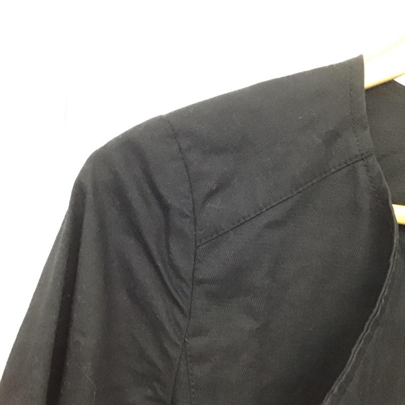 スピック&スパンノーブル Spick & Span Noble ジャケット、上着 ジャケット、ブレザー 10-011-240-7020-1-0 コットンリネン ノーカラー 38 無地 黒 / ブラック / レディース USED 古着 中古 10131284