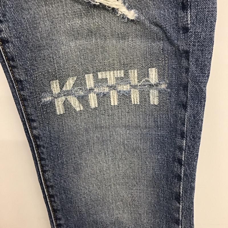 キス KITH パンツ デニム、ジーンズ デニムパンツ スリムパンツ カジュアルパンツ 30インチ 無地 インディゴ / インディゴ / メンズ USED 古着 中古 10135836