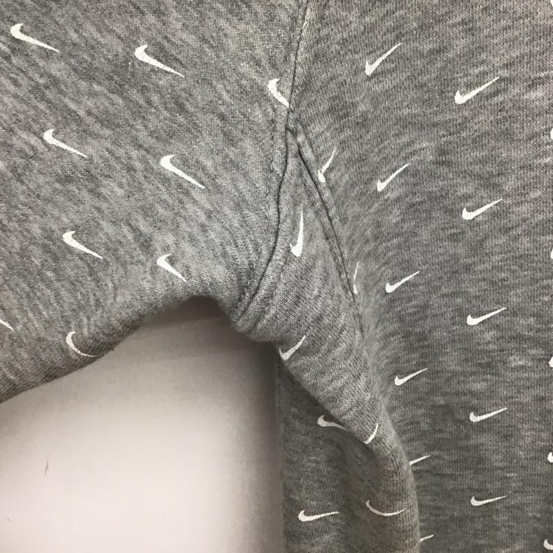 ナイキ NIKE パーカー 長袖 cj5406-063 プルオーバーパーカー スウェット M ロゴ、文字 灰 / グレー / メンズ USED 古着 中古 10133490
