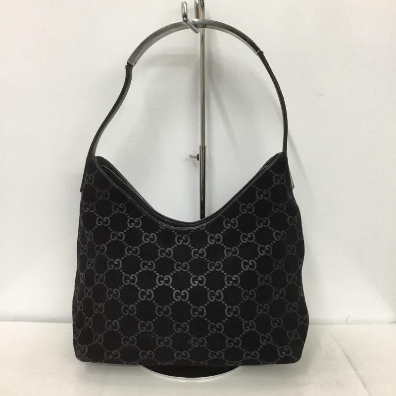 グッチ GUCCI ハンドバッグ ハンドバッグ 001 3778 1705 ワンショルダー GG 総柄 黒 / ブラック / レディース USED 古着 中古 10132581