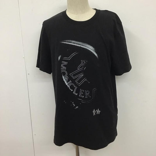 モンクレール MONCLER Tシャツ 半袖 半袖カットソー プリントTシャツ クルーネックカットソー M プリント 黒 / ブラック /  メンズ USED 古着 中古 10110209
