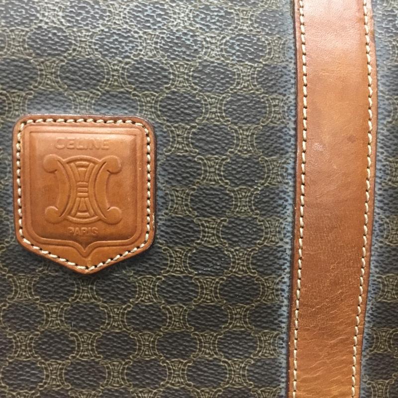 セリーヌ CELINE ボストンバッグ ボストンバッグ 総柄 茶 / ブラウン / レディース USED 古着 中古 10114722