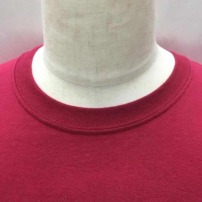 ラーキングクラス LURKING CLASS Tシャツ 半袖 半袖カットソー プリントTシャツ クルーネックカットソー L プリント えんじ / ワインレッド /  メンズ USED 古着 中古 10113197