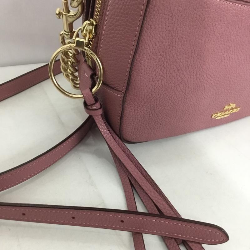コーチ COACH ショルダーバッグ ショルダーバッグ 29411 カメラバッグ ロゴ、文字 桃 / ピンク / レディース USED 古着 中古 10133303
