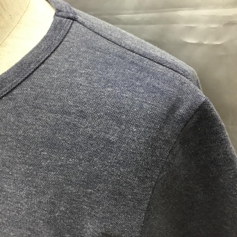チャオパニック CIAOPANIC Tシャツ 半袖 半袖カットソー プリントTシャツ クルーネックカットソー M 無地 インディゴ / インディゴ / メンズ USED 古着 中古 10114591