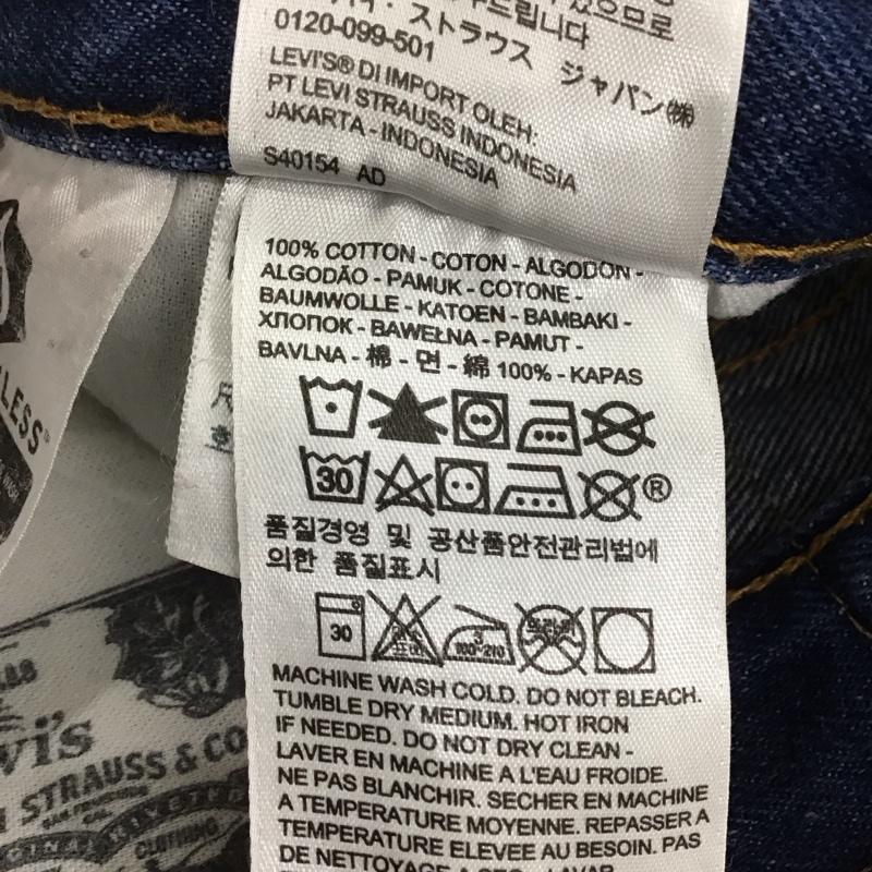 リーバイストラウスアンドコー Levi Strauss & co. パンツ デニム、ジーンズ デニムパンツ ワイドパンツ カジュアルパンツ 38 無地 インディゴ / インディゴ / メンズ USED 古着 中古 10134688