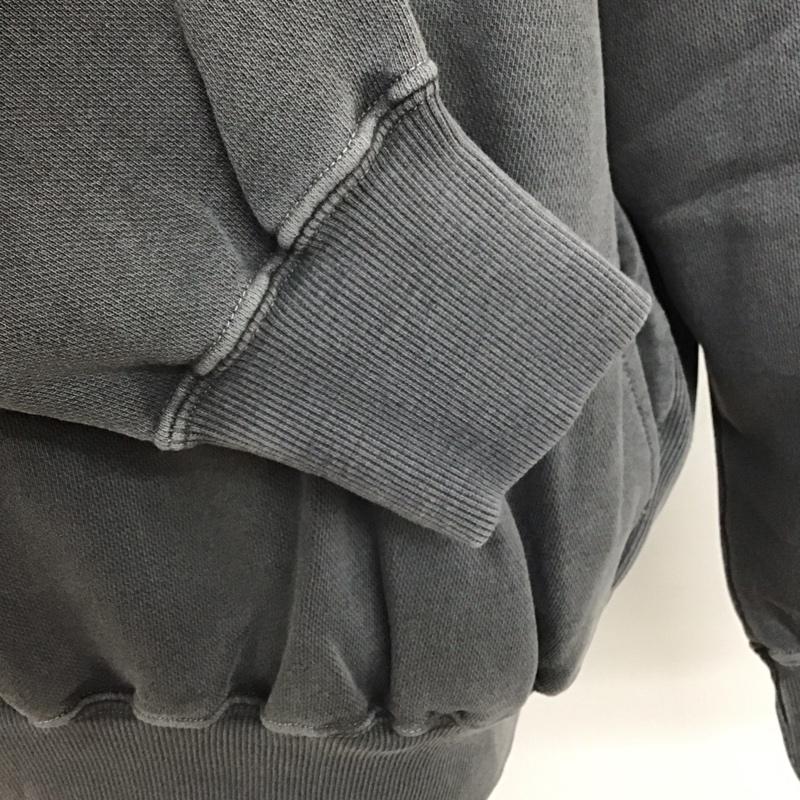 ビーミング バイ ビームス B:MING by BEAMS パーカー 長袖 長袖パーカー フード付きパーカー プリントスウェット トレーナー L 無地 灰 / グレー /  メンズ USED 古着 中古 10120623