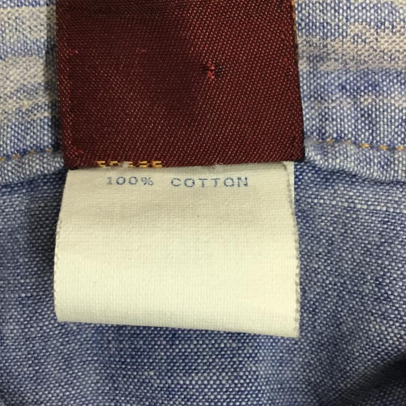 ビッグベン BIGBEN シャツ、ブラウス 半袖 M 無地 水色 / ライトブルー / メンズ USED 古着 中古 10112801