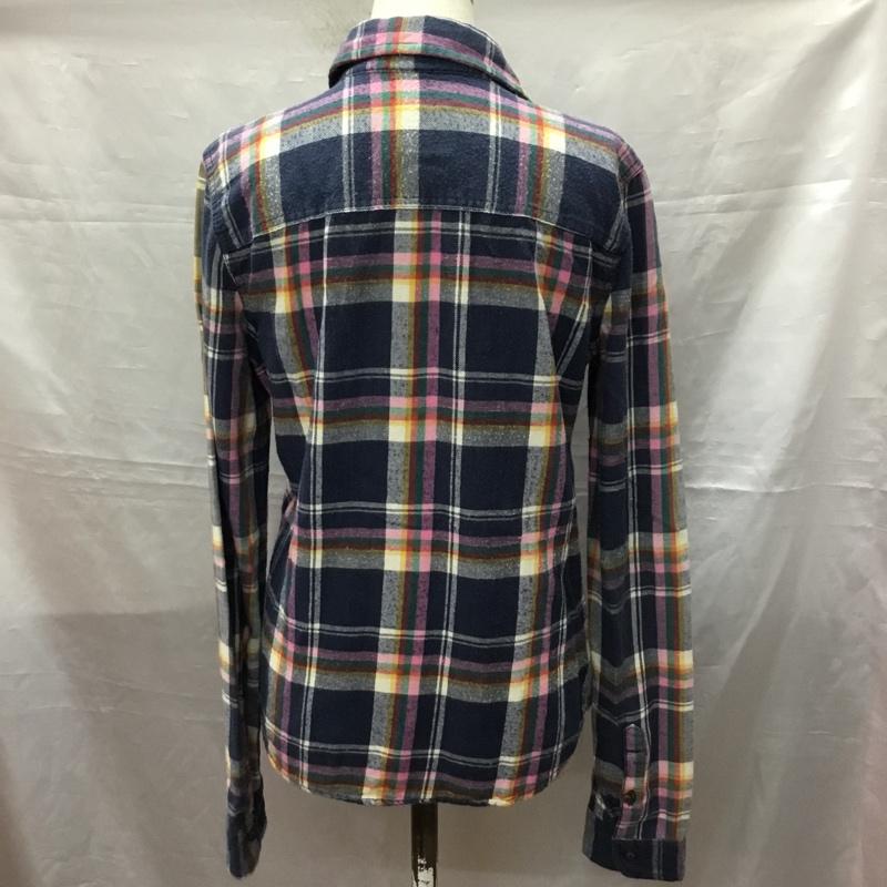 ホリスター Hollister シャツ、ブラウス 長袖 チェック コットン A340100414015 S ワンポイント マルチカラー / マルチカラー / レディース USED 古着 中古 10118737