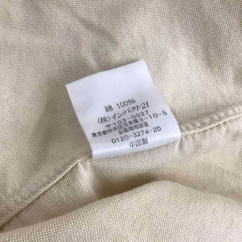 ラルフローレン RALPHLAUREN シャツ、ブラウス 長袖 長袖 ロゴ、文字 ベージュ / ベージュ / レディース USED 古着 中古 10110234
