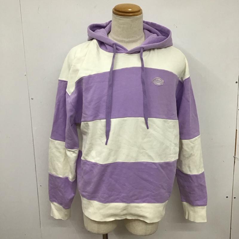 ディッキーズ Dickies パーカー 長袖 長袖パーカー プルオーバーパーカー スウェット L ボーダー柄 マルチカラー / マルチカラー /  メンズ USED 古着 中古 10125503