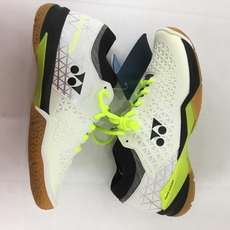 ヨネックス YONEX カジュアルシューズ カジュアルシューズ パワークッション エクリプションZ ミッド バドミントンシューズ/POWERCUSHION/YONEX(SHBELSZMD) 141 27.5cm 無地 白 / ホワイト / X 黒 / ブラック / メンズ USED 古着 中古 10125862