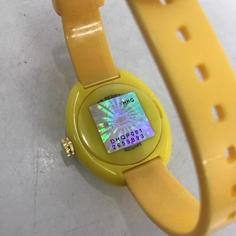 ディズニー Disney 腕時計 アナログ(クォーツ式) DisneyMickey Watch MPW-YEL キャラクター 黄 / イエロー / レディース USED 古着 中古 10136252