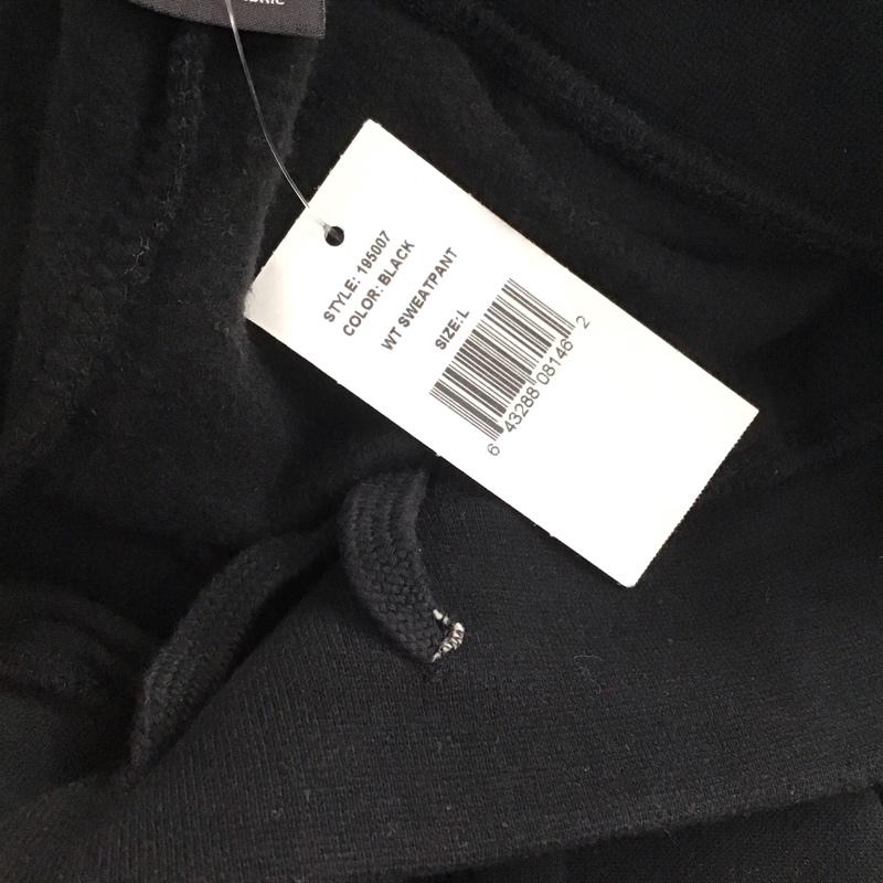 ステューシー STUSSY パンツ ワークパンツ、ペインターパンツ ワイドパンツ カジュアルパンツ ワークパンツ スウェットパンツ L ロゴ、文字 黒 / ブラック / メンズ USED 古着 中古 10134064