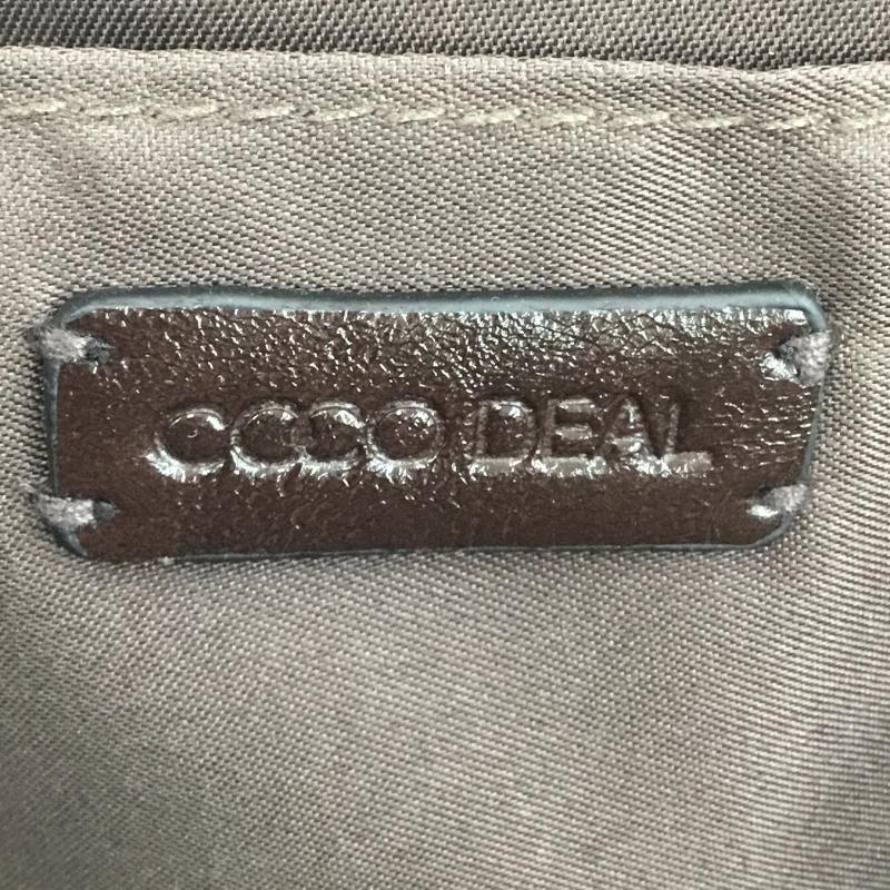 ココ ディール COCO DEAL ショルダーバッグ ショルダーバッグ 無地 茶 / ブラウン / レディース USED 古着 中古 10135129