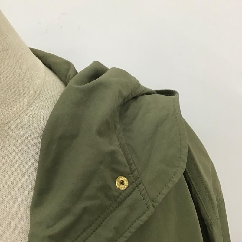 セシルマクビー CECIL McBEE ジャケット、上着 ジャンパー、ブルゾン ジップアップジャケット ジャンパー ジャケット カジュアルジャケット フード付き M 無地 カーキ / カーキ / レディース USED 古着 中古 10118591