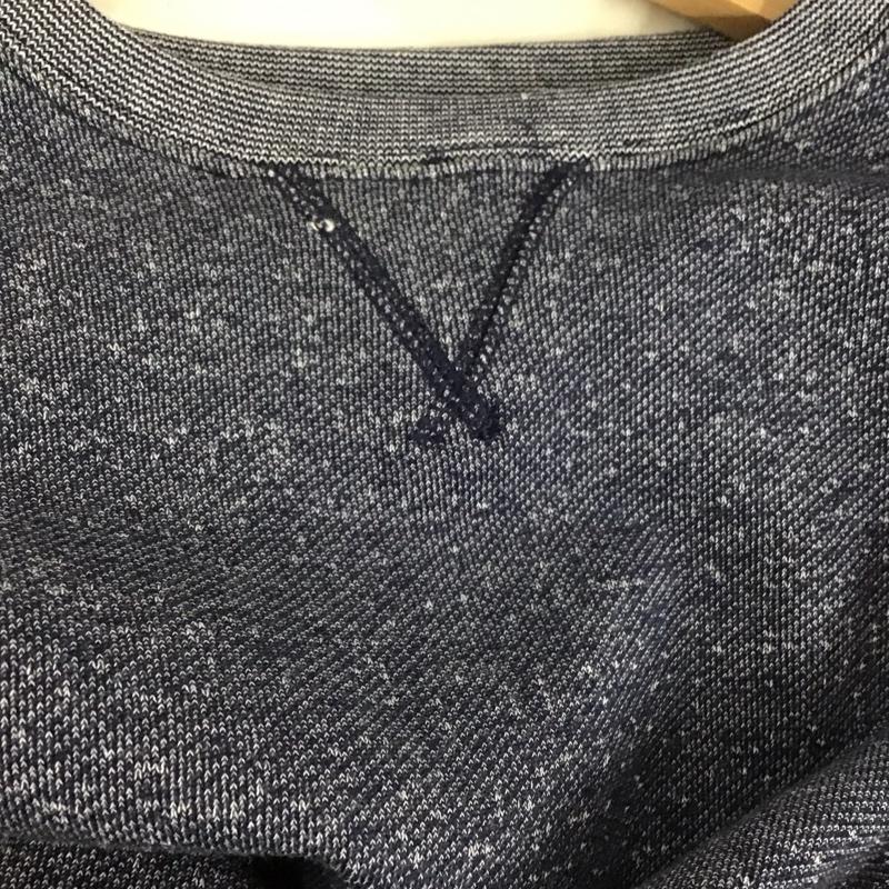 ニコアンド niko and... トレーナー 長袖 NKN52618TO スウェット 袖フリル FREE 無地 紺 / ネイビー / レディース USED 古着 中古 10144092