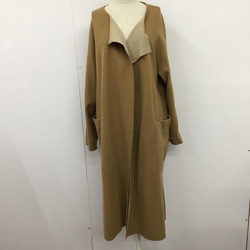 ロペ ROPE コート コート一般 リバーシブル 38 無地 茶 / ブラウン / X ベージュ / ベージュ / レディース USED 古着 中古 10123577