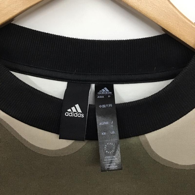 アディダス adidas トレーナー 長袖 IC6350 マリメッコ フューチャーアイコン スリーストライプス スウェット XL マルチカラー / マルチカラー / レディース USED 古着 中古 10131103