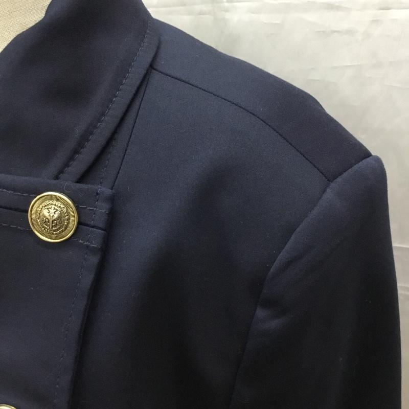 ザラ ZARA ジャケット、上着 ジャケット、ブレザー ジャケット カジュアルジャケット カラージャケット L 無地 紺 / ネイビー / レディース USED 古着 中古 10115799