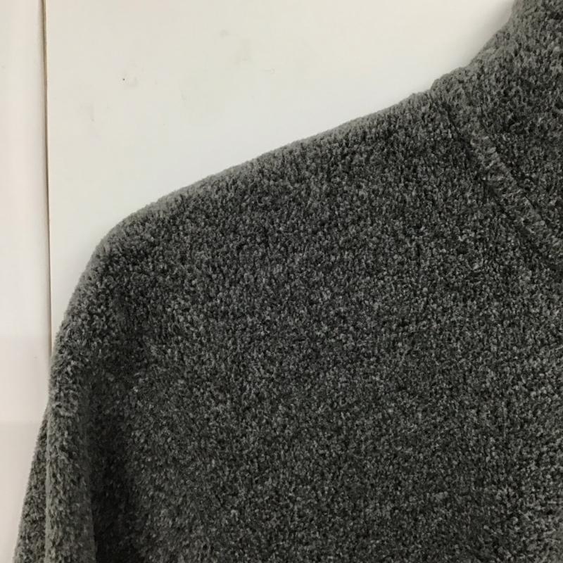 ユニクロ UNIQLO トップス トップス 341-422597 フリースハーフジッププルオーバー(長 S 無地 灰 / グレー / メンズ USED 古着 中古 10130009