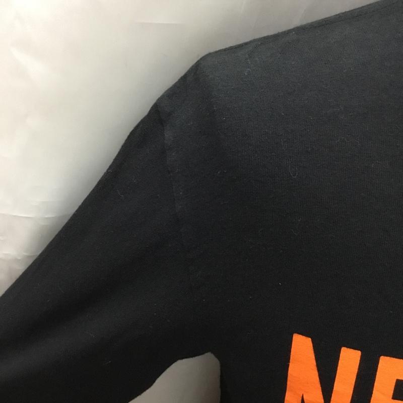 ショット schott カットソー 長袖 半袖カットソー プリントTシャツ クルーネックカットソー M プリント 黒 / ブラック /  メンズ USED 古着 中古 10108931