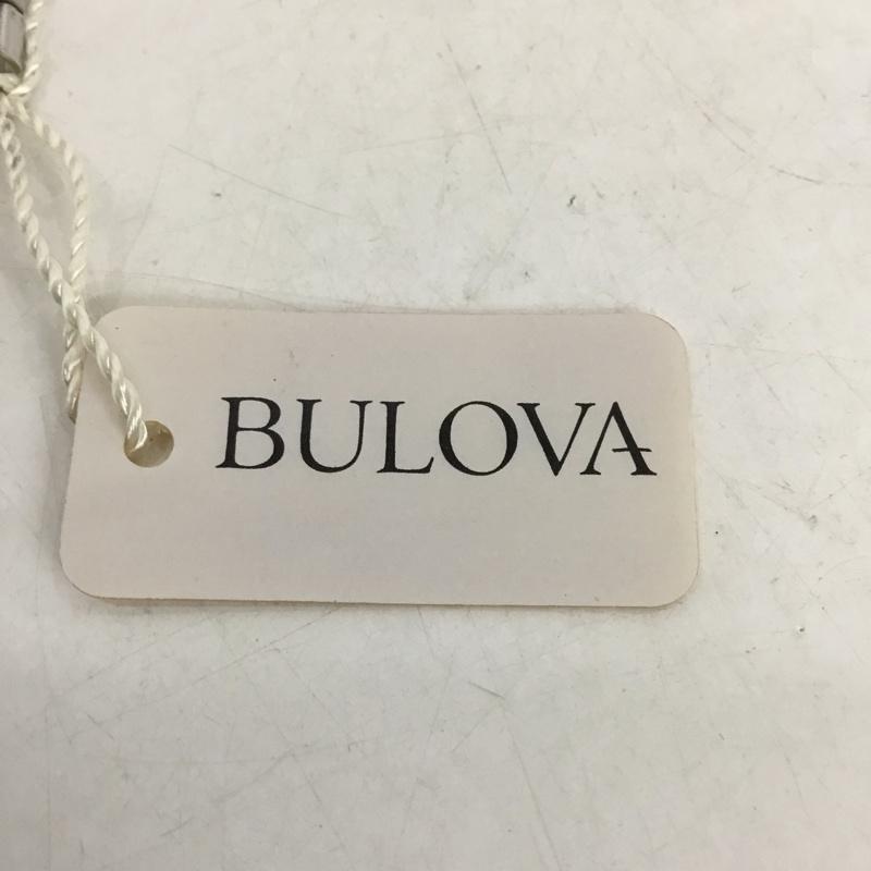 ブローバ BULOVA 腕時計 アナログ(自動巻き) 96A199 箱有 ロゴ、文字 黒 / ブラック / X 銀 / シルバー / メンズ USED 古着 中古 10133865