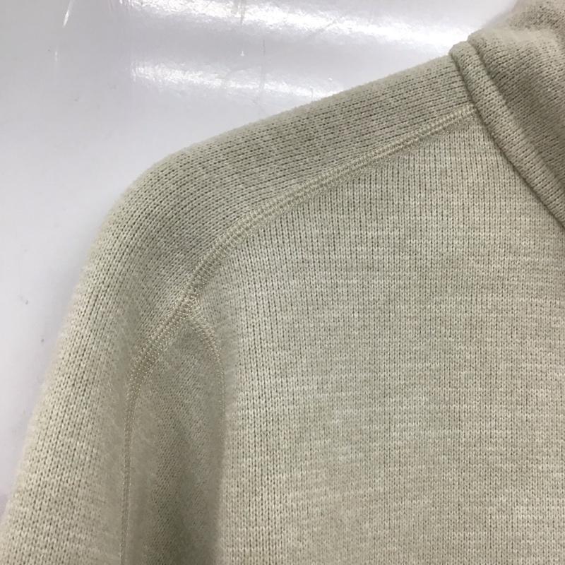 パタゴニア patagonia ジャケット、上着 ジャケット、ブレザー 25541fa14 ベターセータージャケット ジップアップジャケット スタンドカラー L ロゴ、文字 ベージュ / ベージュ / レディース USED 古着 中古 10138808