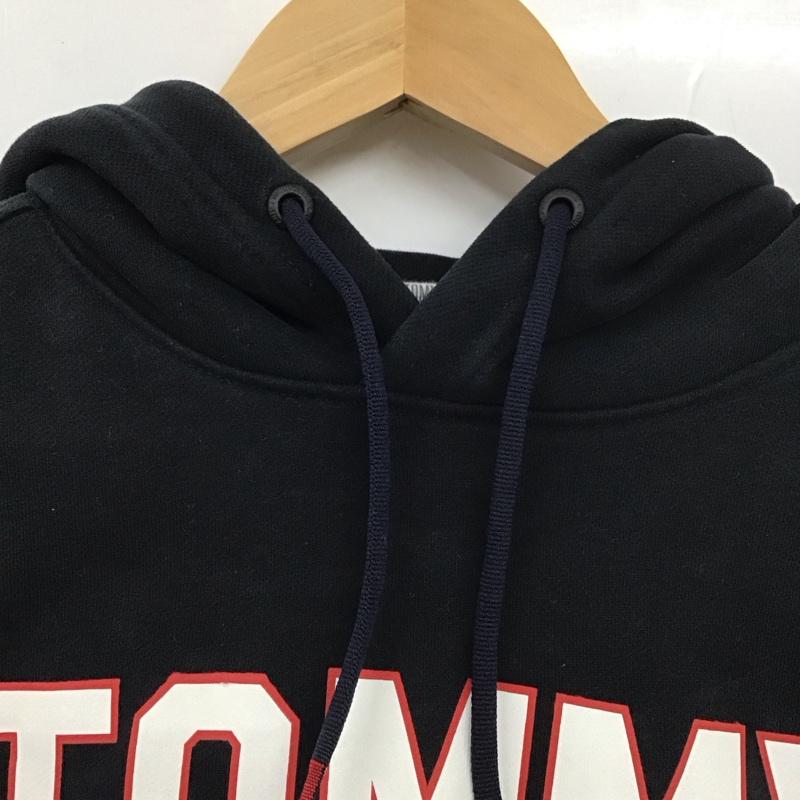 トミー ジーンズ TOMMY JEANS パーカー 長袖 長袖パーカー プルオーバーパーカー スウェット XS ロゴ、文字 紺 / ネイビー / メンズ USED 古着 中古 10131376