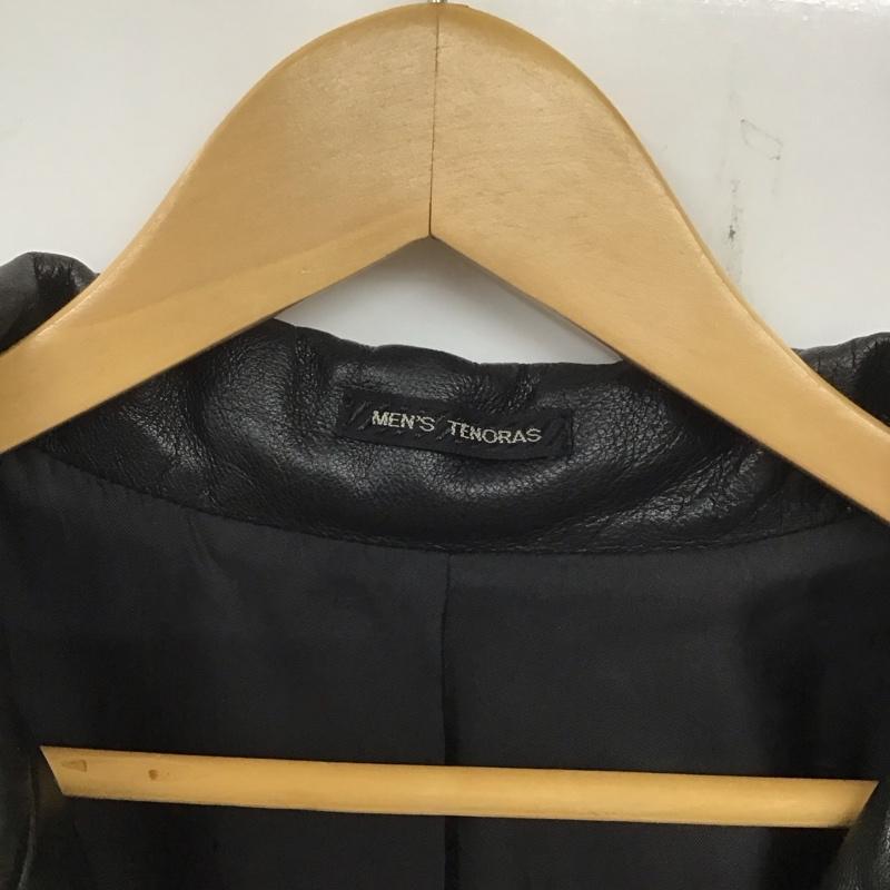 古着 USED コート コート一般 羊革 L 無地 黒 / ブラック / メンズ USED 古着 中古 10134444