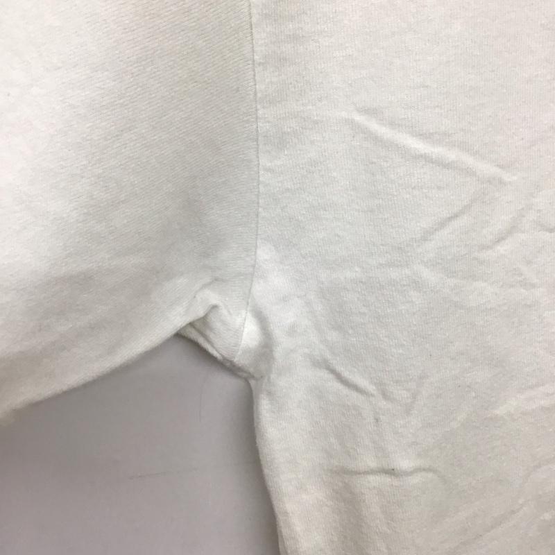 ナイキ NIKE Tシャツ 半袖 半袖カットソー プリントTシャツ クルーネックカットソー M プリント 白 / ホワイト / メンズ USED 古着 中古 10138747