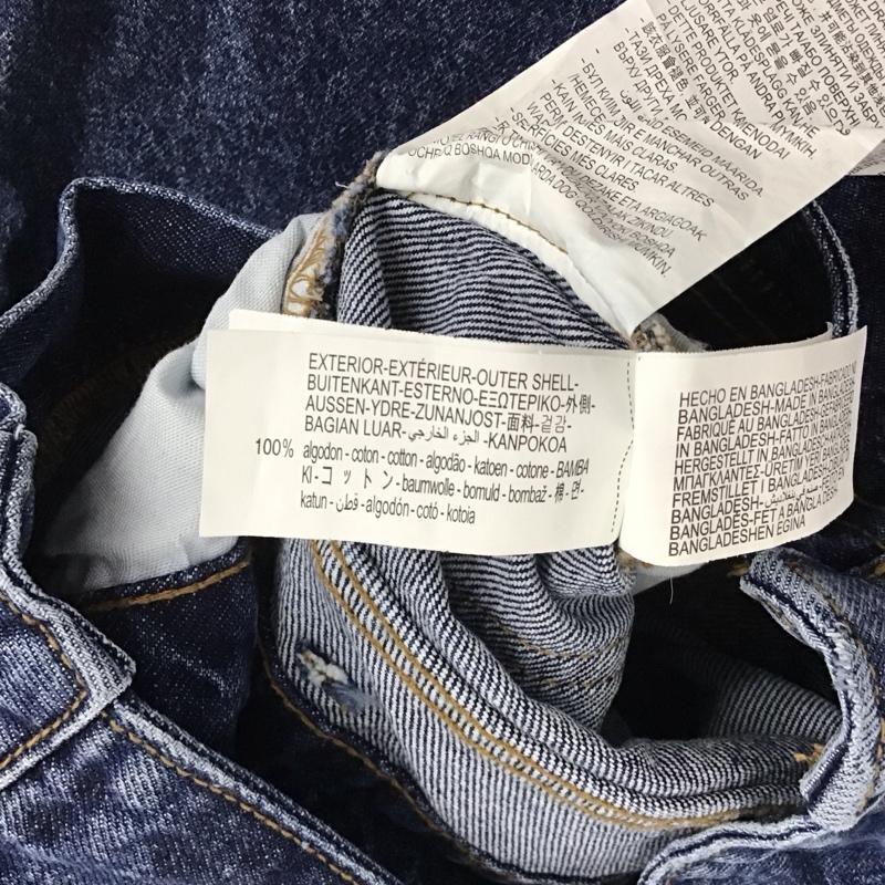 ザラ ZARA サロペット・オーバーオール サロペット、オーバーオール デニム S 無地 インディゴ / インディゴ / レディース USED 古着 中古 10137429