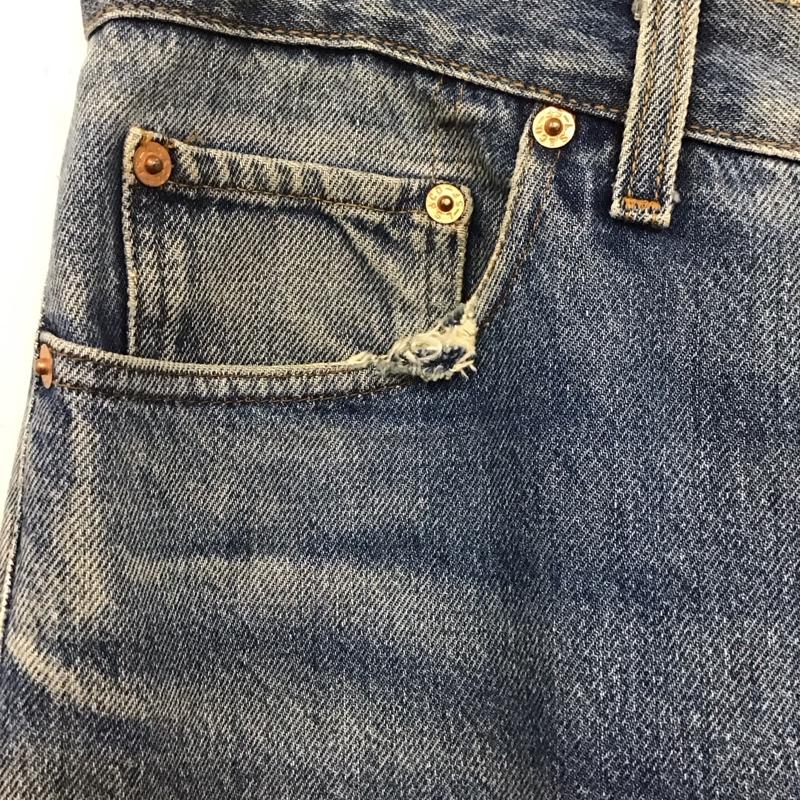 リーバイス Levi s パンツ デニム、ジーンズ W32L36 32インチ 無地 インディゴ / インディゴ / メンズ USED 古着 中古 10128806