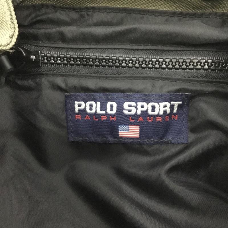 ポロスポーツラルフローレン POLOSPORT リュックサック、デイパック リュックサック、デイバッグ ロゴ、文字 カーキ / カーキ / レディース USED 古着 中古 10138339